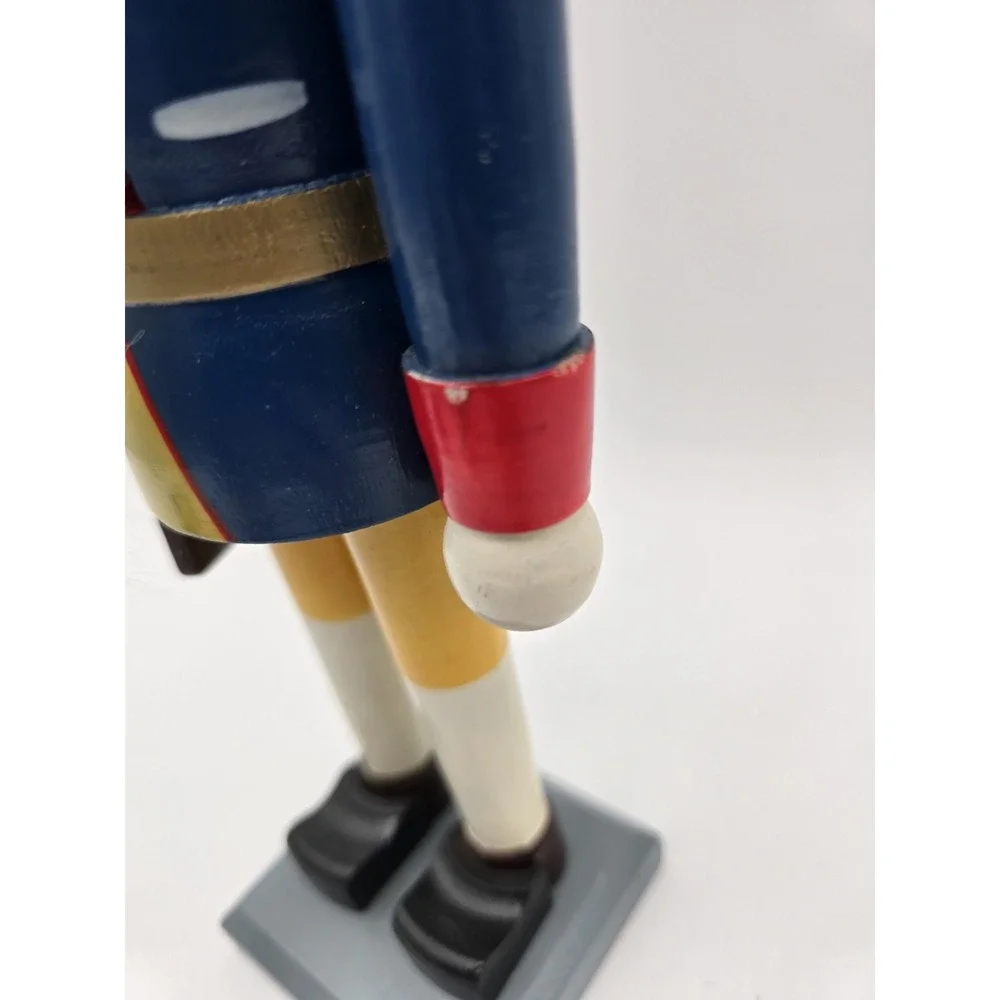 Vintage‎ Nutcracker Soldier Wooden 13